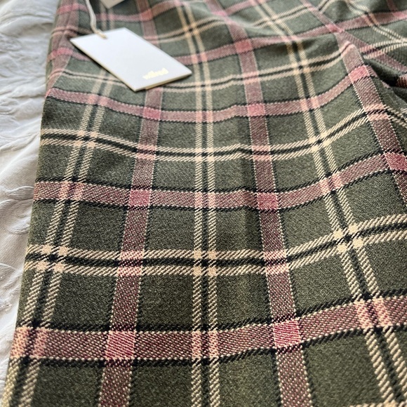 NWT Aritzia Wilfred Sequence Pant in Green Plaid - Picture 9 of 10